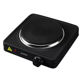 плитка электрическая ENERGY EN-901B 1000Вт 1конф. чугун