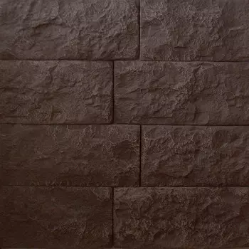 плитка декоративная бетонная RAMO Доломит Евро шоколадно-коричневая