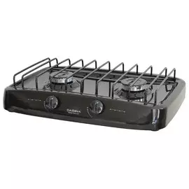 плитка газовая DARINA L NGM521 01B 2 конфорки черный