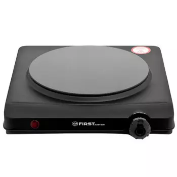 плитка инфракрасная FIRST FA-5096-1 Black 1250Вт 1 конфорка