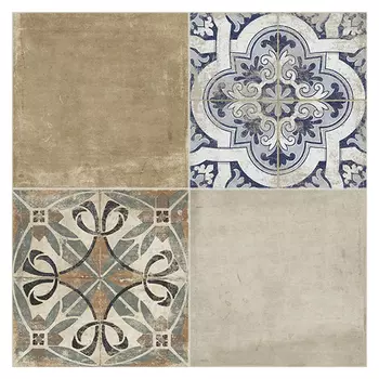 плитка напольная 45х45 TOURS Mix, микс