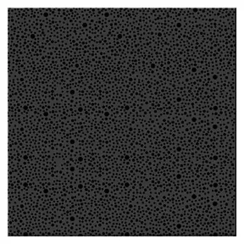 плитка напольная AZORI Дефиле 42х42 Неро черный