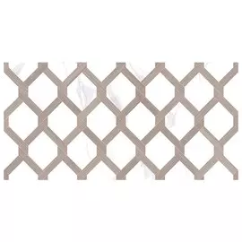 плитка настенная 20х40 Statuario табачный узор