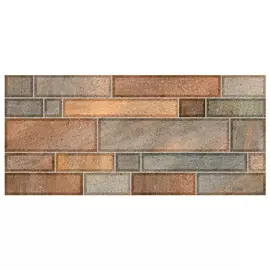 плитка настенная 23х50 METRO, темно-коричневый