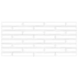 плитка настенная 23х50 Vitro белая