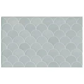 плитка настенная 25х40 СИЯНИЕ структура, голубая