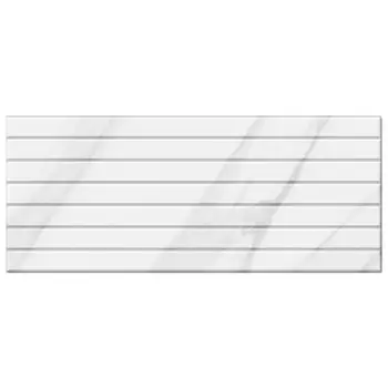 плитка настенная 25х60 MontBlanc полоски серая