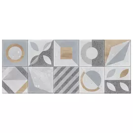 плитка настенная 25х60 Суприм 03 пэчворк