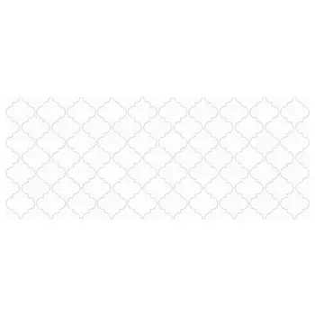 плитка настенная AZORI Calypso white 20,1х50,5 белый