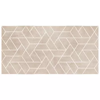 плитка настенная LB CERAMICS Дюна 19,8х39,8 геометрия бежевая