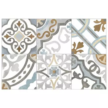 плитка облицовочная GLOBAL TILE Emotion 27х40 пэчворк