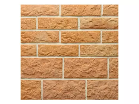 плитка печная 24х7х1,8 Рваный камень Мини ТЕРРАКОТ