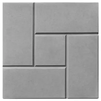 плитка тротуарная Калифорния 300x300x30мм серая