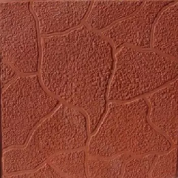 плитка тротуарная Тучка 300х300х30мм красная