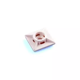 площадка для стяжки кабельной, 20х20 мм, 50 шт