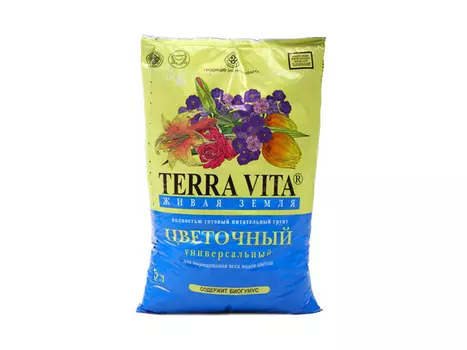 почвогрунт для цветов Живая земля 5л