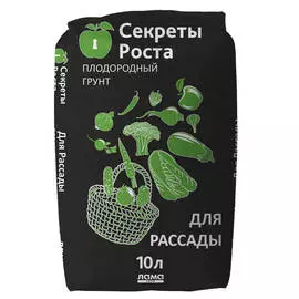 почвогрунт для рассады СЕКРЕТЫ РОСТА 10л