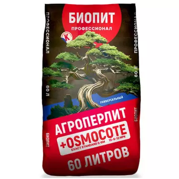 почвогрунт плодородная смесь Биопит профессионал 60л