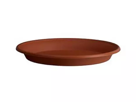 поддон пластиковый d23см терракот