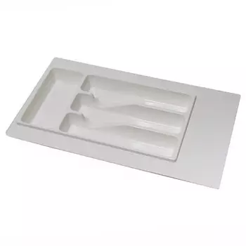 лоток для ложек и вилок 270x490x45мм белый