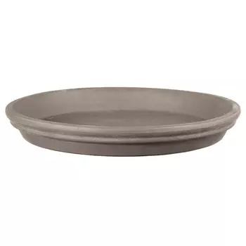 поддон керамический Idrorepellente d25см h3,3см темно-серый