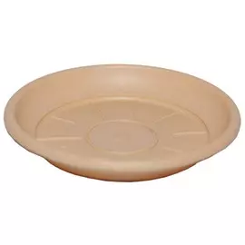поддон пластиковый d14см бежевый