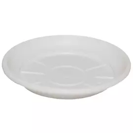 поддон пластиковый d25см белый