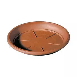 поддон пластиковый Санремо, 40 см, терракотовый