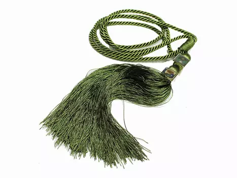 подхват для штор Ajur 2шт зеленый, арт.65095