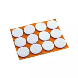 подкладка фетр 24мм белый 12шт