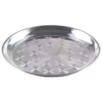 поднос MALLONY Casual 34х2,7см круглый нерж.сталь серебристый