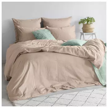 пододеяльник VEROSSA Melange 148х215см диагональ бежевый, арт.776116