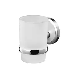 подстаканик одинарный LOTTI Siesta настенный хром/сатин