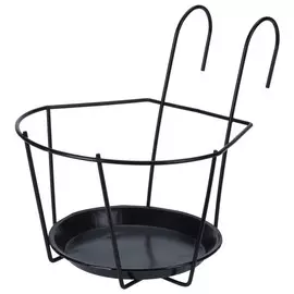 подставка для балконного кашпо d17см 22х22х24см металл