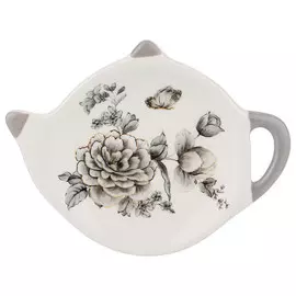 подставка для чайных пакетиков AGNESS Вдохновение 12х8,5см керамика