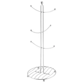 подставка для кружек MALLONY Carnale 16х16х41см 6 крючков металл