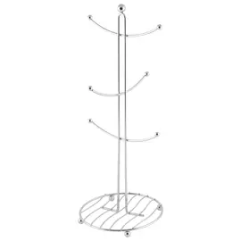 подставка для кружек MALLONY Carnale 16х16х41см 6 крючков металл