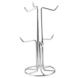 подставка для кружек REGENT INOX Trina 14х29см 6 крючков сталь