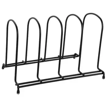 подставка для крышек TODELIA Compact 4 секции 26,5х21х17,8см настольная нерж.сталь