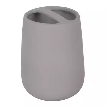 подставка для зубных щеток АКВАЛИЯ Soft серый