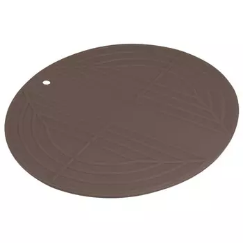 подставка под горячее ХОРС Nut 15,5х13,5х0,3см овал силикон