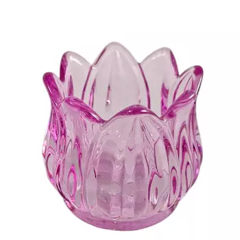 подсвечник Bell 6,8х6,8х7см стекло