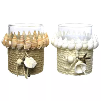 подсвечник KAEMINGK D75х80мм в ассортименте стекло