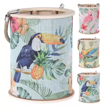 подсвечник KOOPMAN D170х215мм в ассортименте дерево, бамбук