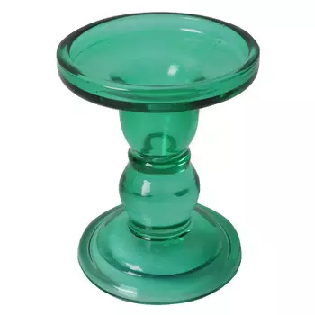 подсвечник MAXIJOY Emerald 8х8х11см стекло