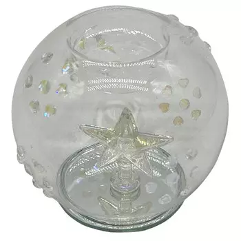 подсвечник MAXIJOY Морская звезда 10х9см стекло прозрачный