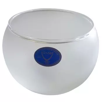 подсвечник Шар 8х8х6см матовое стекло