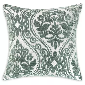 подушка декоративная ESTIA Микела 45х45см шенилловая зеленая арт.1003.00107