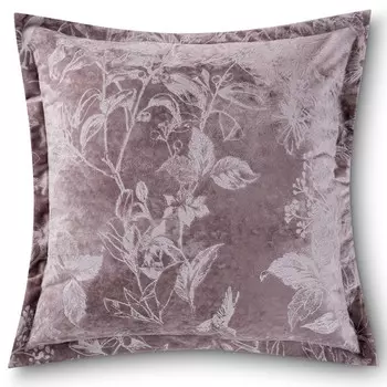 подушка декоративная ESTIA Примавера 45х45см бархатная розовая арт.1003.00080
