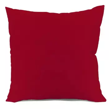 подушка декоративная габардин 45х45см бордовая, арт.Г-45 бордо